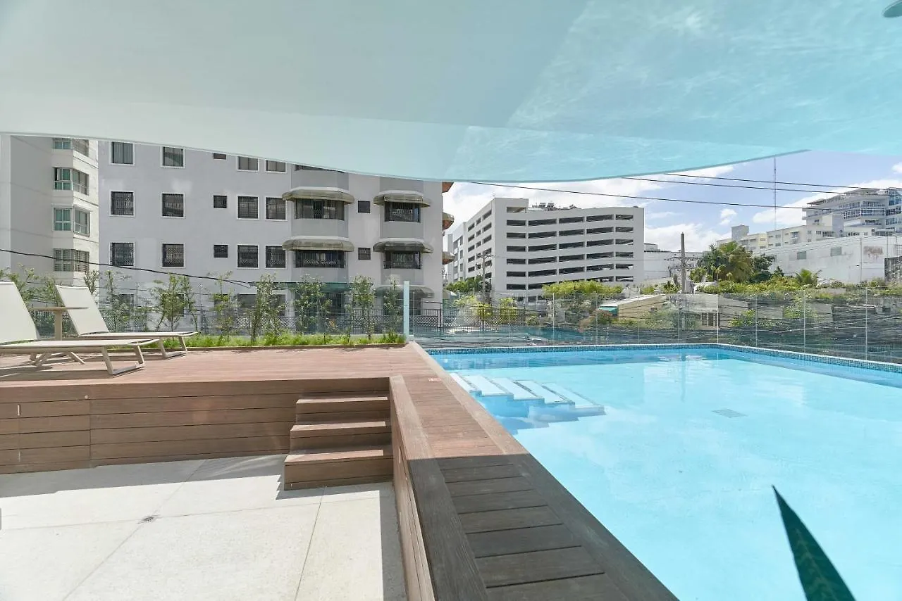 公寓 聖多明哥Luxury Apt Design In Piantini Shalom Tower公寓 多米尼加共和国