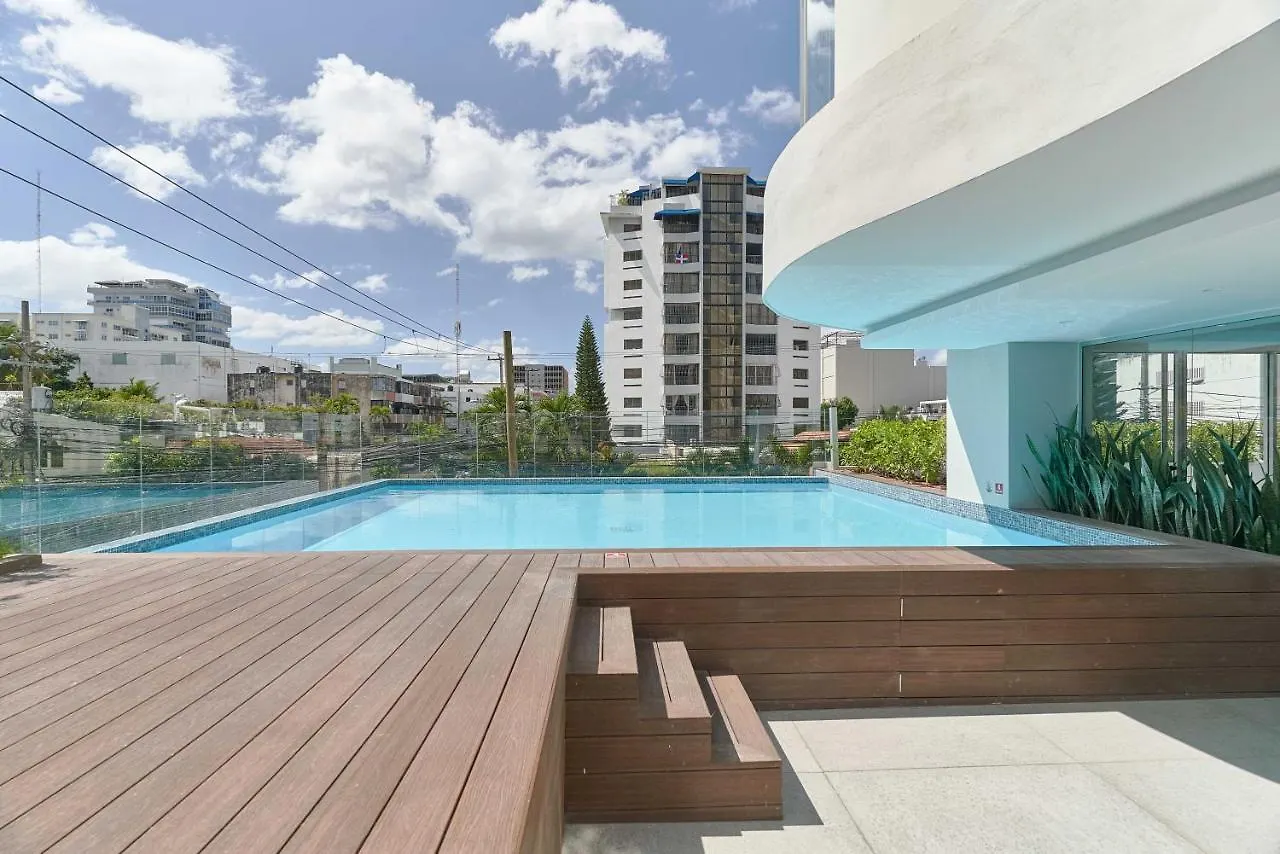 דירות סנטו דומינגו Luxury Apt Design In Piantini Shalom Tower